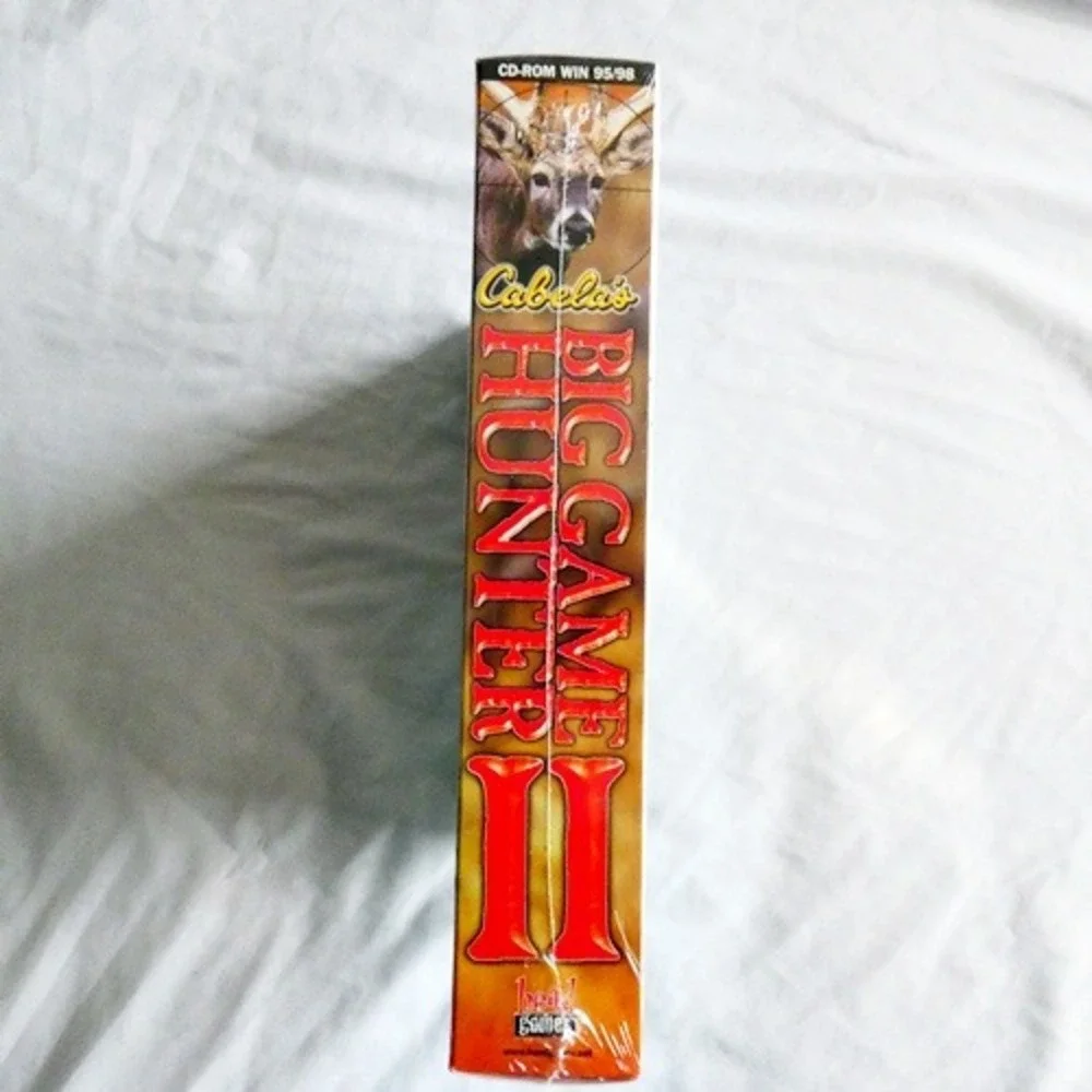 Cabela's Big Game Hunter II (PC, 1998) Big Box NEW Sealed